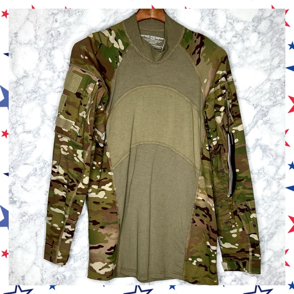 Massif Army Combat Shirt Flame Resistant  OCP Multicam Men’s Medium Military